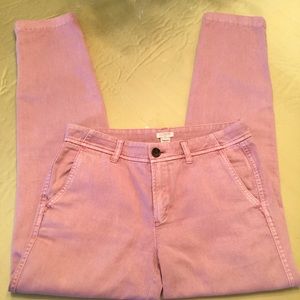 J. CREW PINK JEANS